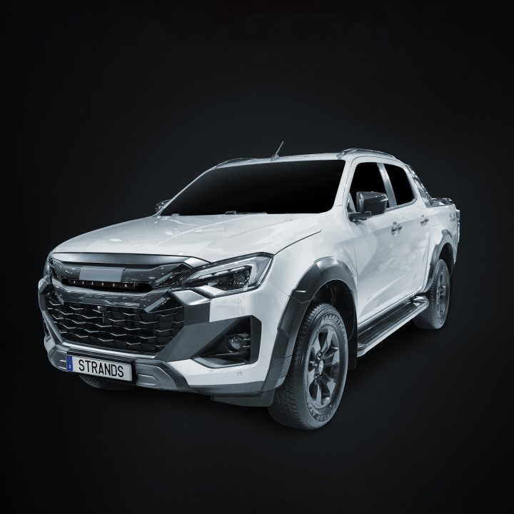 EC Approved LED Projector Integration Kit for Grille, Strands 20", Isuzu D-Max 2025 - Present - EDK.ro