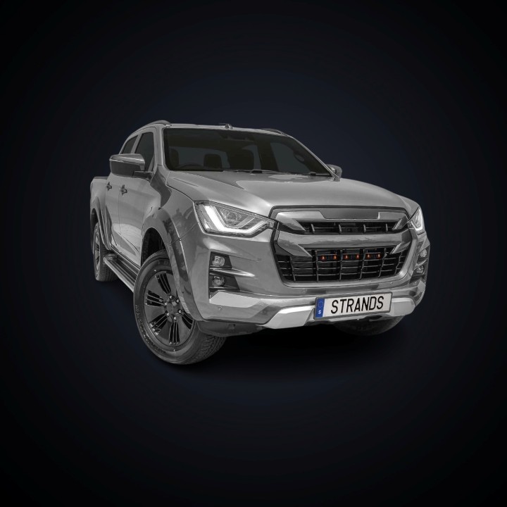 EC Approved LED Projector Integration Kit for Grille, Strands 20", Isuzu D-Max 2020 - Present - EDK.ro