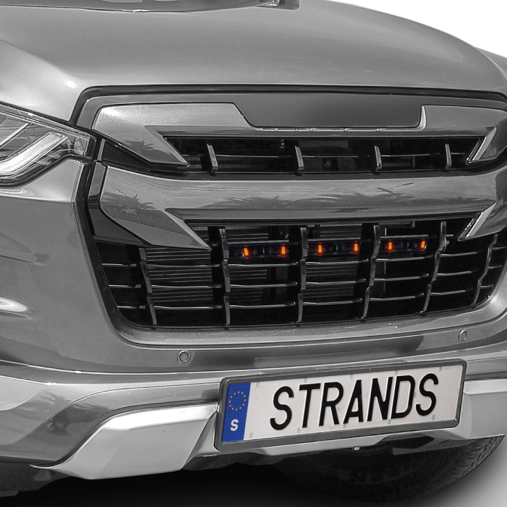 EC Approved LED Projector Integration Kit for Grille, Strands 20", Isuzu D-Max 2020 - Present - EDK.ro