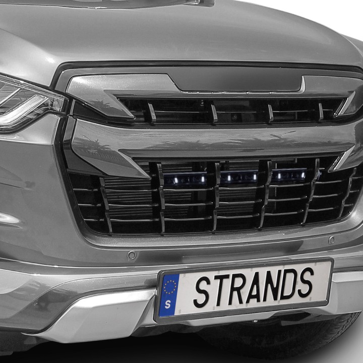 Kit de Integrare Proiectoare LED Omologate Pentru Grilă, Strands 20", Isuzu D-Max 2020 - Prezent - EDK.ro
