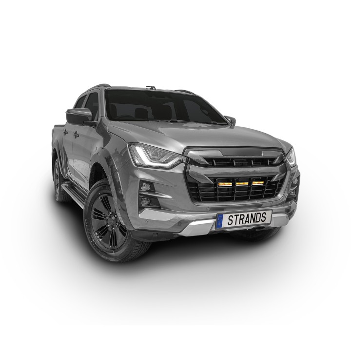 EC Approved LED Projector Integration Kit for Grille, Strands 20", Isuzu D-Max 2020 - Present - EDK.ro