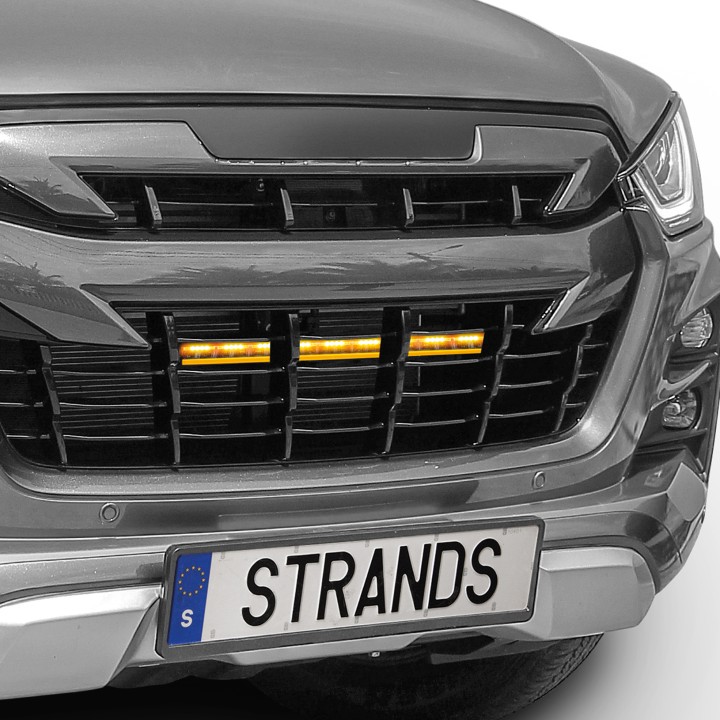 EC Approved LED Projector Integration Kit for Grille, Strands 20", Isuzu D-Max 2020 - Present - EDK.ro