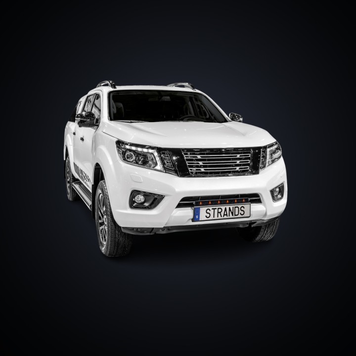 EC Approved LED Projector Integration Kit for Grille, Strands 20", Nissan Navara 2016 - 2021 - EDK.ro