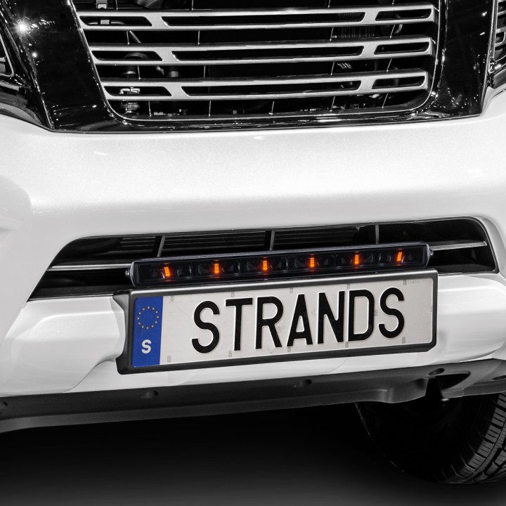 EC Approved LED Projector Integration Kit for Grille, Strands 20", Nissan Navara 2016 - 2021 - EDK.ro