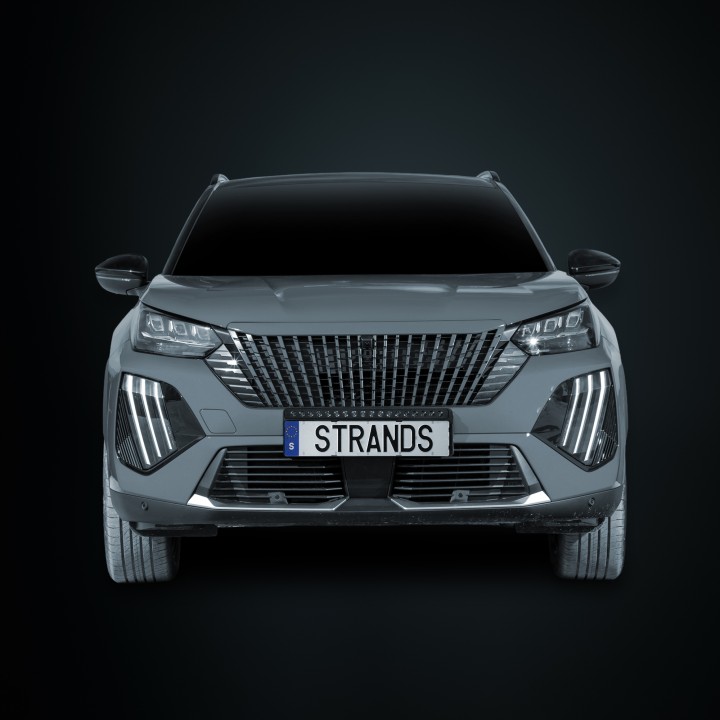 Kit de Integrare Proiectoare LED Omologate Pentru Numărul de Înmatriculare, Strands Nuuk E-Line 20", Peugeot 2008 2024 - Prezent