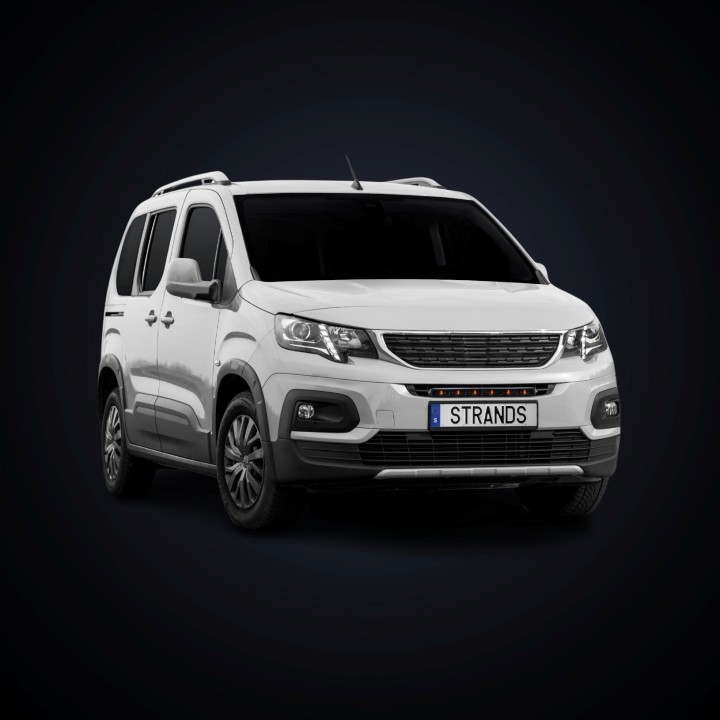 Kit de Integrare Proiectoare LED Omologate Pentru Grilă, Strands 20", Peugeot Partner 2018 - 2024 - EDK.ro