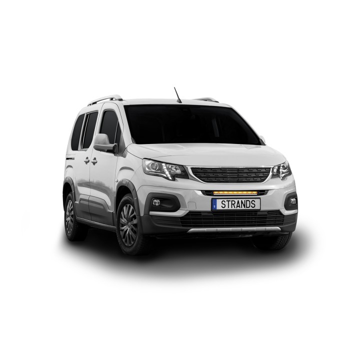 EC Approved LED Projector Integration Kit for Grille, Strands 20", Peugeot Partner 2020 - 2024 - EDK.ro