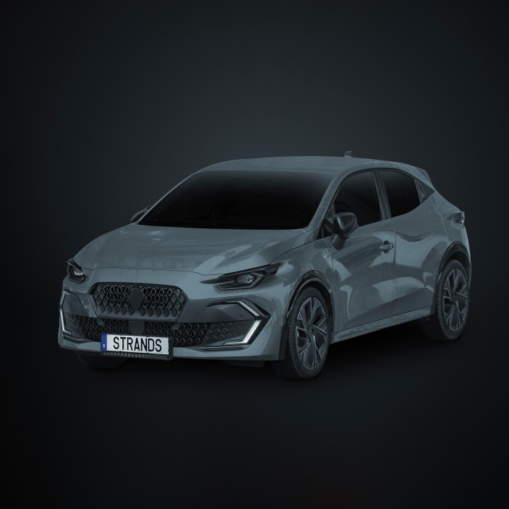 Kit de Integrare Proiectoare LED Omologate Pentru Numărul de Înmatriculare, Strands Nuuk E-Line 20", Renault Clio 2026 - Prezent