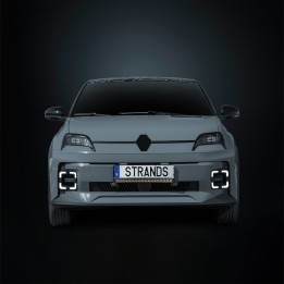 EC Approved LED Projector Integration Kit for Number Plate, Strands Nuuk D-Line 20", Renault 5 E-Tech 2024 - Present - EDK.ro