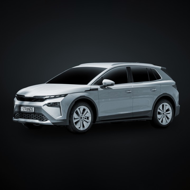 EC Approved LED Projector Integration Kit for Number Plate, Strands Nuuk E-Line 20", Škoda Elroq 2024 - Present - EDK.ro