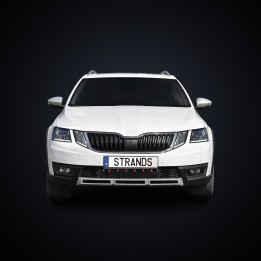 Kit de Integrare Proiectoare LED Omologate Pentru Grilă, Strands 20", Škoda Octavia 2018 - 2021 - EDK.ro