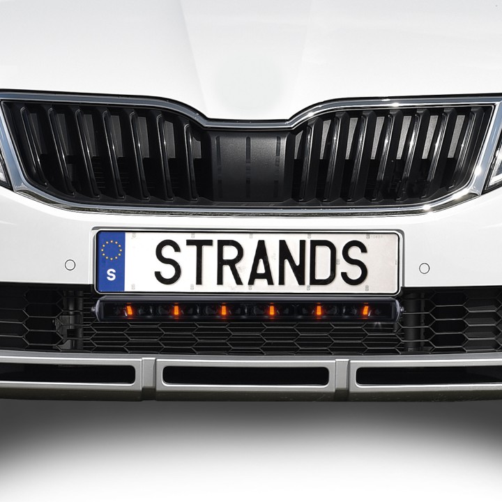 Kit de Integrare Proiectoare LED Omologate Pentru Grilă, Strands 20", Škoda Octavia 2018 - 2021 - EDK.ro