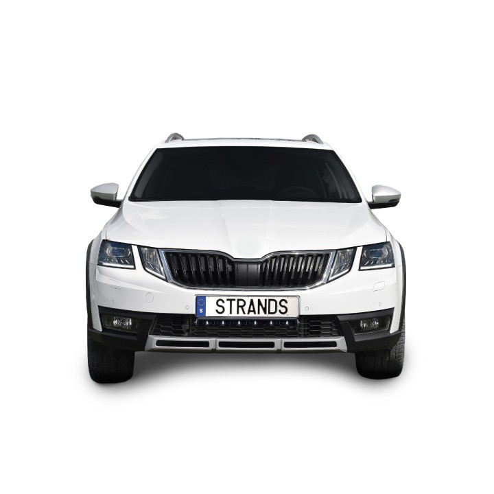 EC Approved LED Projector Integration Kit for Grille, Strands 20", Škoda Octavia 2018 - 2021 - EDK.ro