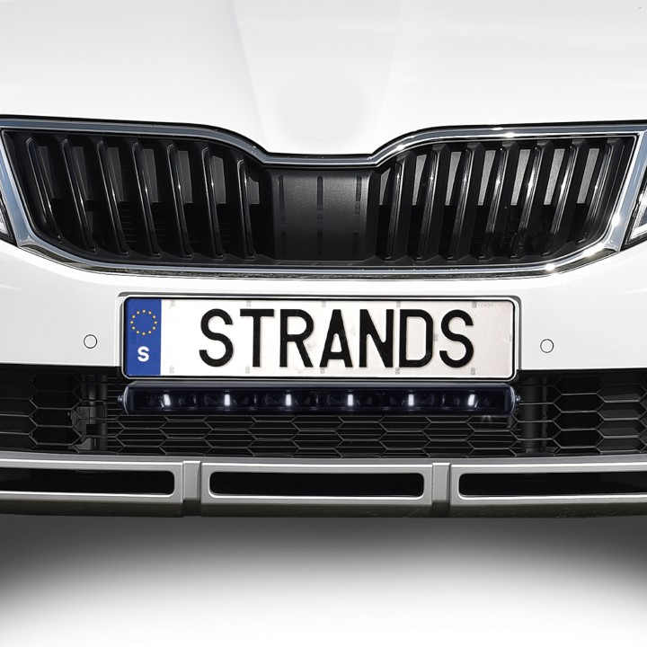 Kit de Integrare Proiectoare LED Omologate Pentru Grilă, Strands 20", Škoda Octavia 2018 - 2021 - EDK.ro