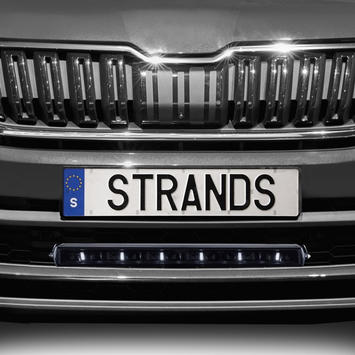 Kit de Integrare Proiectoare LED Omologate Pentru Grilă, Strands 20", Škoda Kodiaq 2016 - 2020 - EDK.ro