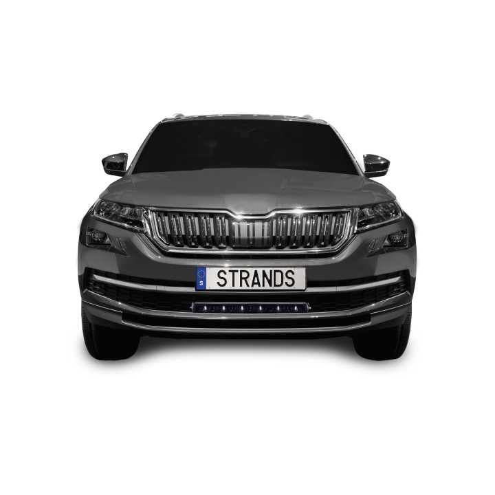 Kit de Integrare Proiectoare LED Omologate Pentru Grilă, Strands 20", Škoda Kodiaq 2016 - 2020 - EDK.ro