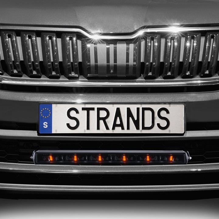EC Approved LED Projector Integration Kit for Grille, Strands 20", Škoda Kodiaq 2016 - 2020 - EDK.ro