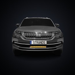 Kit de Integrare Proiectoare LED Omologate Pentru Grilă, Strands 20", Škoda Kodiaq 2016 - 2020 - EDK.ro