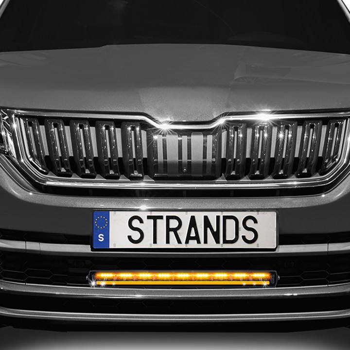 Kit de Integrare Proiectoare LED Omologate Pentru Grilă, Strands 20", Škoda Kodiaq 2016 - 2020 - EDK.ro