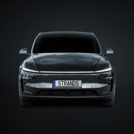 EC Approved LED Projector Integration Kit for Number Plate, Strands Nuuk D-Line 20", Tesla Model Y 2025 - Present - EDK.ro