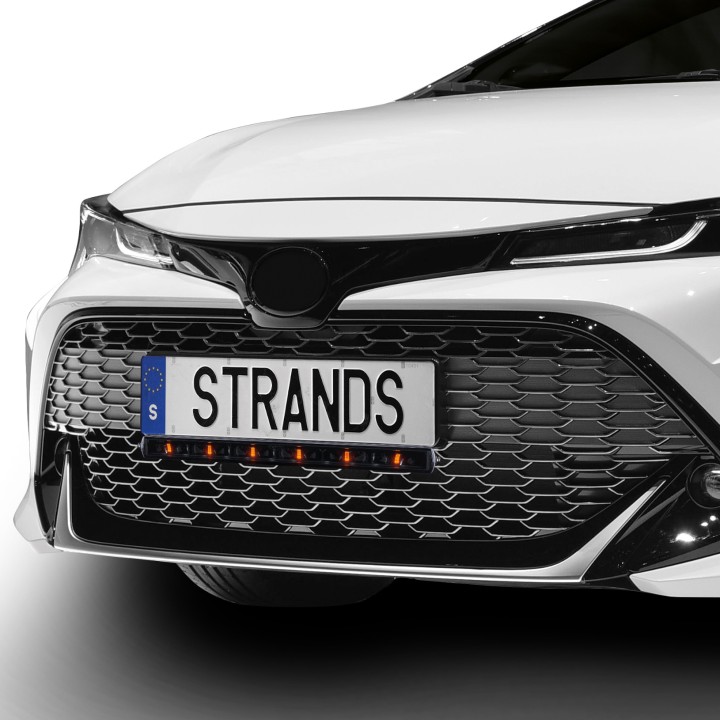 Kit de Integrare Proiectoare LED Omologate Pentru Grilă, Strands 20", Toyota Corolla 2019 - Prezent - EDK.ro