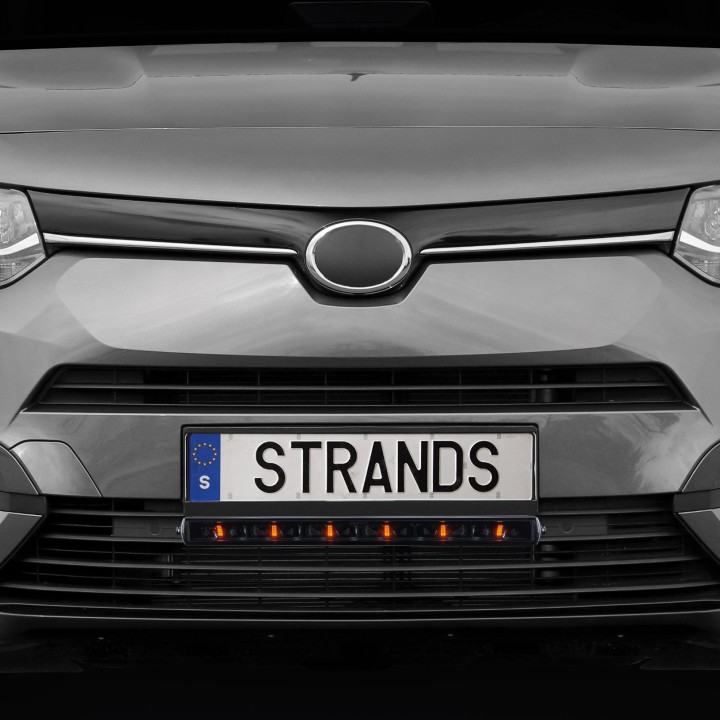 Kit de Integrare Proiectoare LED Omologate Pentru Grilă, Strands 20", Toyota ProAce 2020 - 2023 - EDK.ro