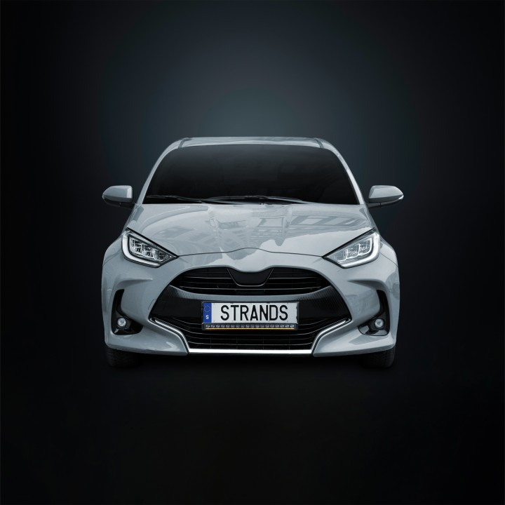 EC Approved LED Projector Integration Kit for Number Plate, Strands Nuuk D-Line 20", Toyota Yaris 2024 - Present - EDK.ro