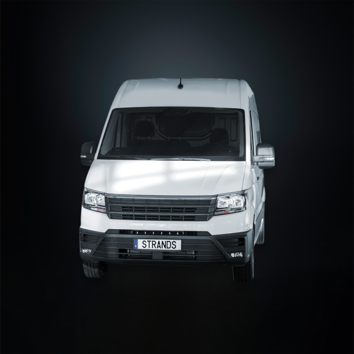 Kit de Integrare Proiectoare LED Omologate Pentru Grilă, Strands 20", Volkswagen Crafter 2017 - Prezent - EDK.ro