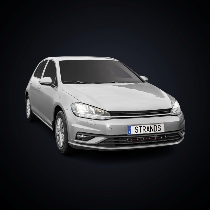 Kit de Integrare Proiectoare LED Omologate Pentru Grilă, Strands 20", Volkswagen Golf 2014 - 2019 - EDK.ro