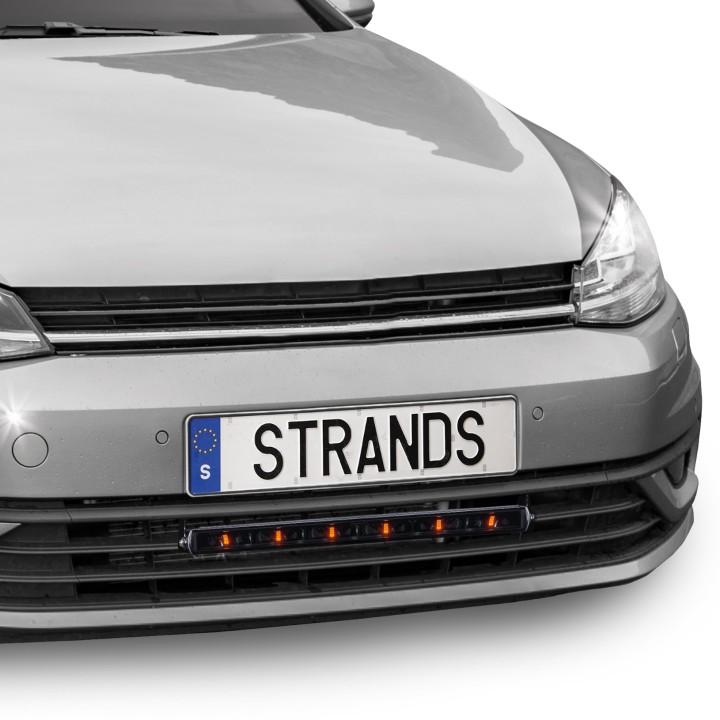 Kit de Integrare Proiectoare LED Omologate Pentru Grilă, Strands 20", Volkswagen Golf 2014 - 2019 - EDK.ro