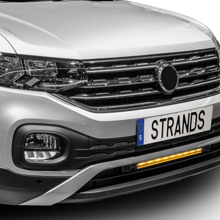 EC Approved LED Projector Integration Kit for Grille, Strands 20", Volkswagen T-Cross 2020 - Present - EDK.ro