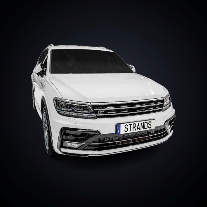 Kit de Integrare Proiectoare LED Omologate Pentru Grilă, Strands 20", Volkswagen Tiguan 2017 - 2021 - EDK.ro