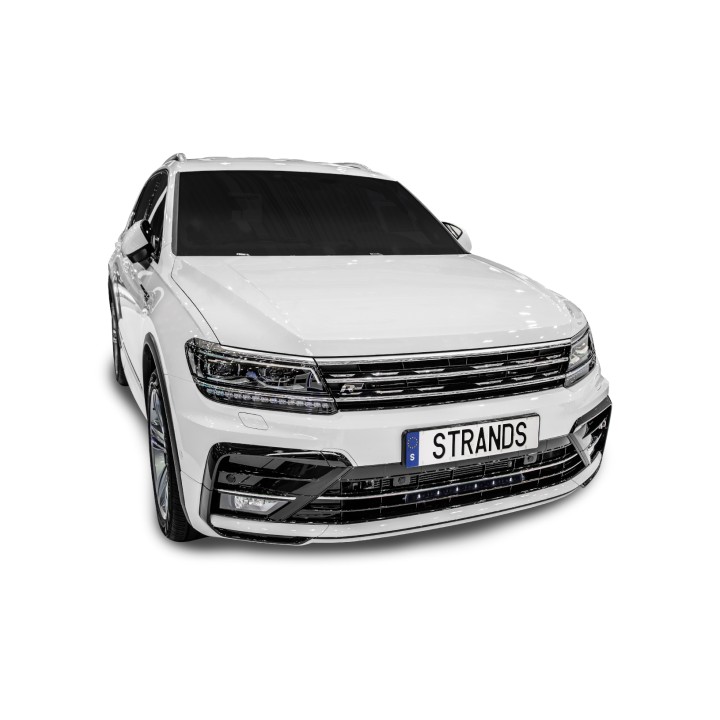 Kit de Integrare Proiectoare LED Omologate Pentru Grilă, Strands 20", Volkswagen Tiguan 2017 - 2021 - EDK.ro