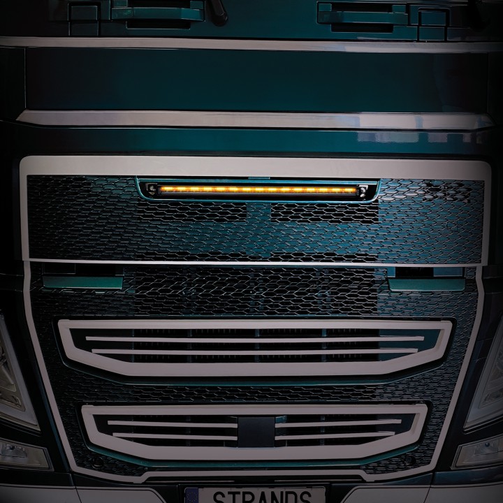EC Approved LED Projector Integration Kit for Grille, Strands 32", Volvo FH 2021 - 2024 - EDK.ro