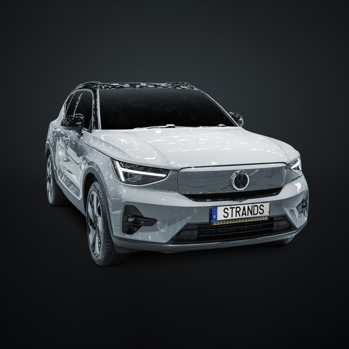 Kit de Integrare Proiectoare LED Omologate Pentru Numărul de Înmatriculare, Strands Nuuk D-Line 20", Volvo XC40 2017 - Prezent -
