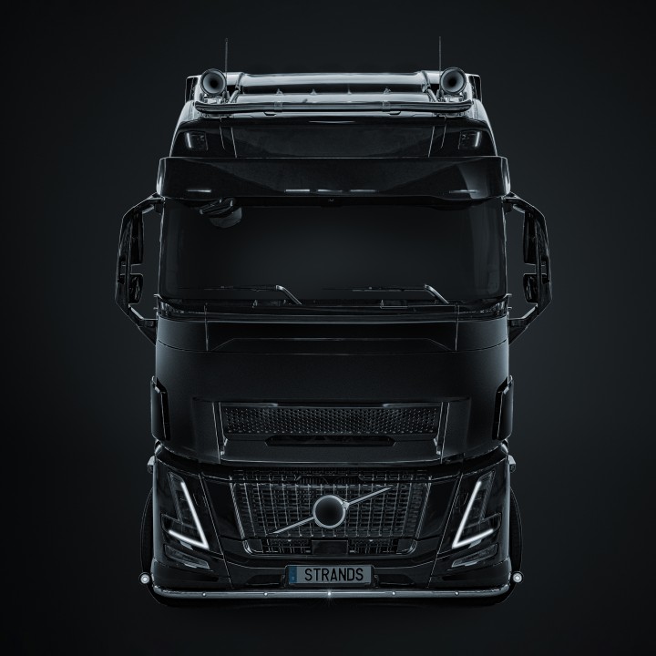 Kit de Integrare Proiectoare LED Omologate Pentru Grilă, Strands 10", Volvo FH Aero 2024 - Prezent - EDK.ro