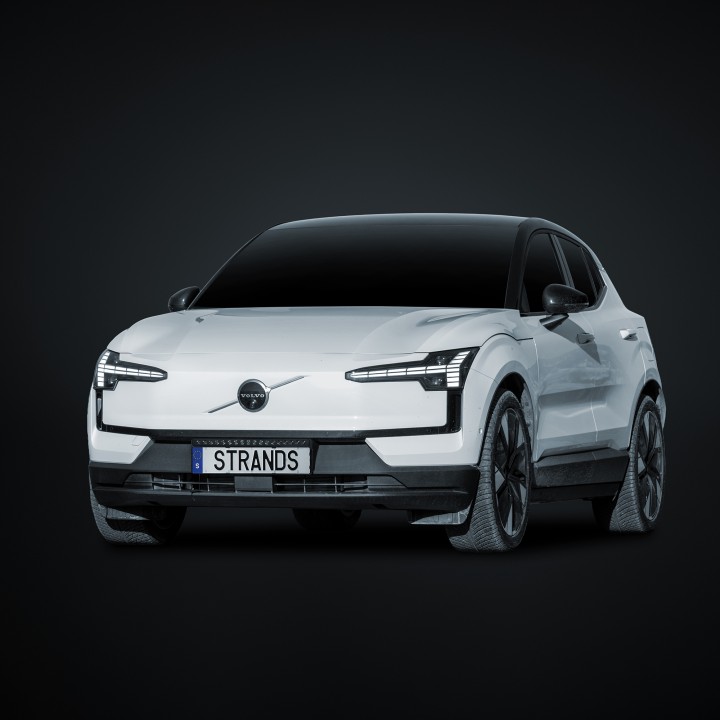 Kit de Integrare Proiectoare LED Omologate Pentru Numărul de Înmatriculare, Strands Nuuk E-Line 20", Volvo EX30 2023 - Prezent -