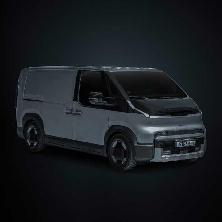 Kit de Integrare Proiectoare LED Omologate Pentru Numărul de Înmatriculare, Strands Nuuk D-Line 20", Kia PV5 - EDK.ro