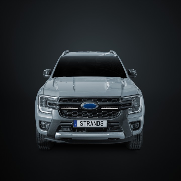EC Approved LED Projector Integration Kit for Grille, Strands Firefly 10", Ford Ranger Wildtrak 2023 - Present - EDK.ro