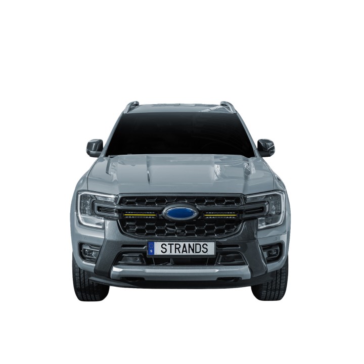 Kit de Integrare Proiectoare LED Omologate Pentru Grilă, Strands Siberia XP 12", Ford Ranger Wildtrak 2023 - Prezent - EDK.ro