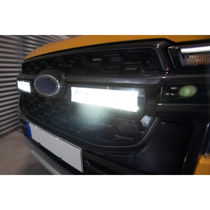 Kit de Integrare Proiectoare LED Omologate Pentru Grilă, Strands Siberia XP 12", Ford Ranger Wildtrak 2023 - Prezent - EDK.ro
