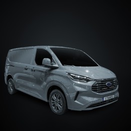 EC Approved LED Projector Integration Kit for Grille, Strands Firefly 10", Ford Transit Custom 2024 - Present - EDK.ro