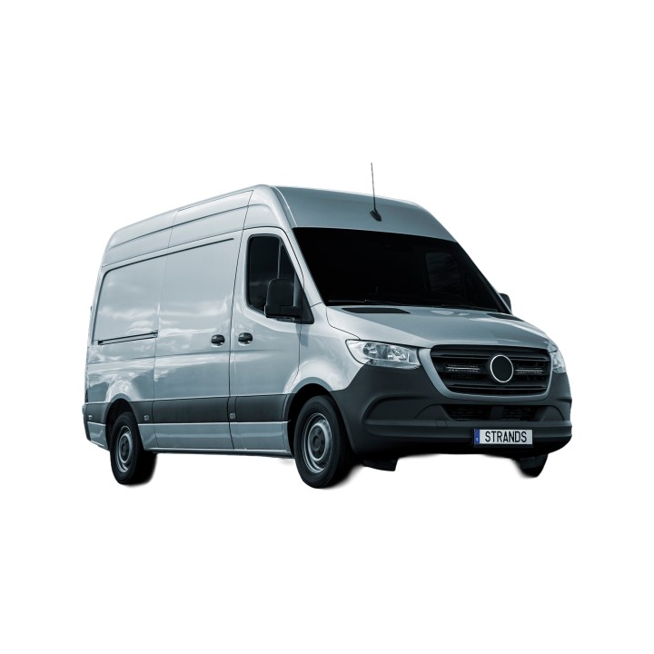 EC Approved LED Projector Integration Kit for Grille, Strands Siberia XP 12", Mercedes-Benz Sprinter 2022 - Present - EDK.ro
