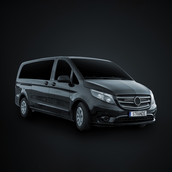 Kit de Integrare Proiectoare LED Omologate Pentru Grilă, Strands Firefly 10", Mercedes-Benz Vito 2024 - Prezent - EDK.ro