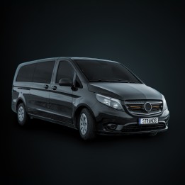 EC Approved LED Projector Integration Kit for Grille, Strands Siberia XPA 12", Mercedes-Benz Vito 2024 - Present - EDK.ro