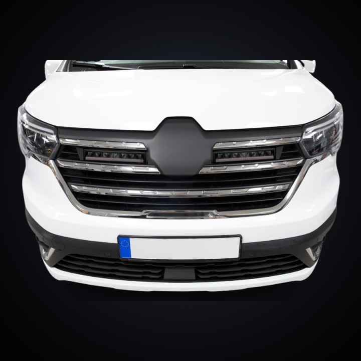 EC Approved LED Projector Integration Kit for Grille, Strands Nuuk 10", Renault Trafic 2022 - Present - EDK.ro