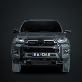 EC Approved LED Projector Integration Kit for Grille, Strands Siberia XPA 8", Toyota Hilux Invincible 2021 - 2025 - EDK.ro