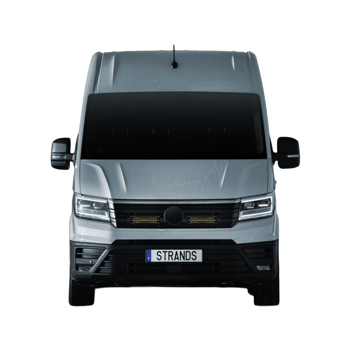 EC Approved LED Projector Integration Kit for Grille, Strands Siberia XPA 12", Volkswagen Crafter 2017 - Present - EDK.ro