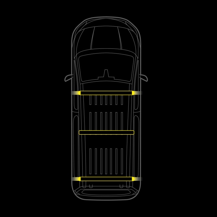 Kit de Integrare Lumini de Contur LED Pentru Plafon, Strands Cruise Light, Opel Vivaro 2020 - Prezent - EDK.ro