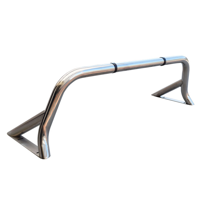 Rollbar Inox, Tessera 4x4 One and a Half Leg Sport, Culoare Argintiu - EDK.ro